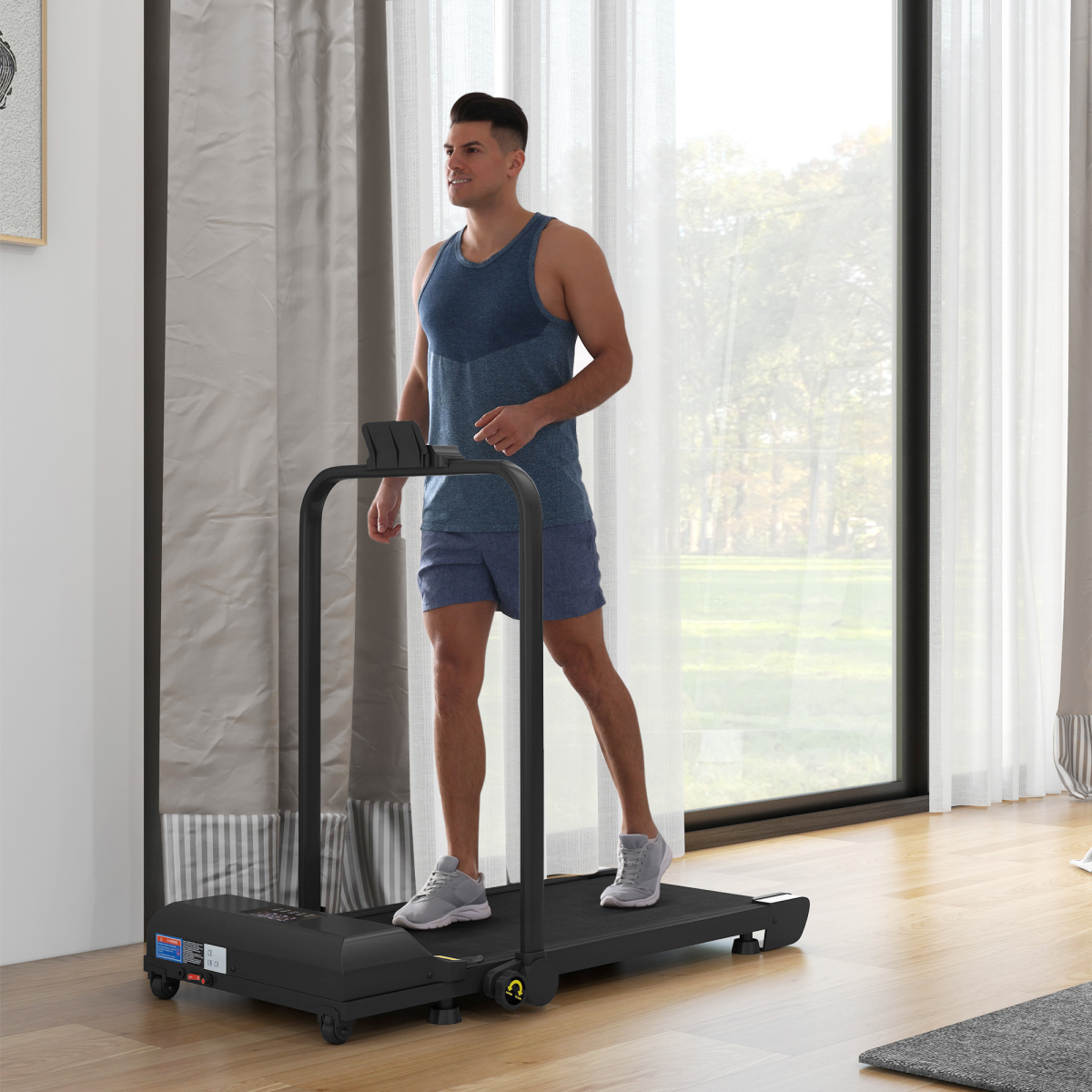 Folding Walking Pad Treadmill – 2.5HP