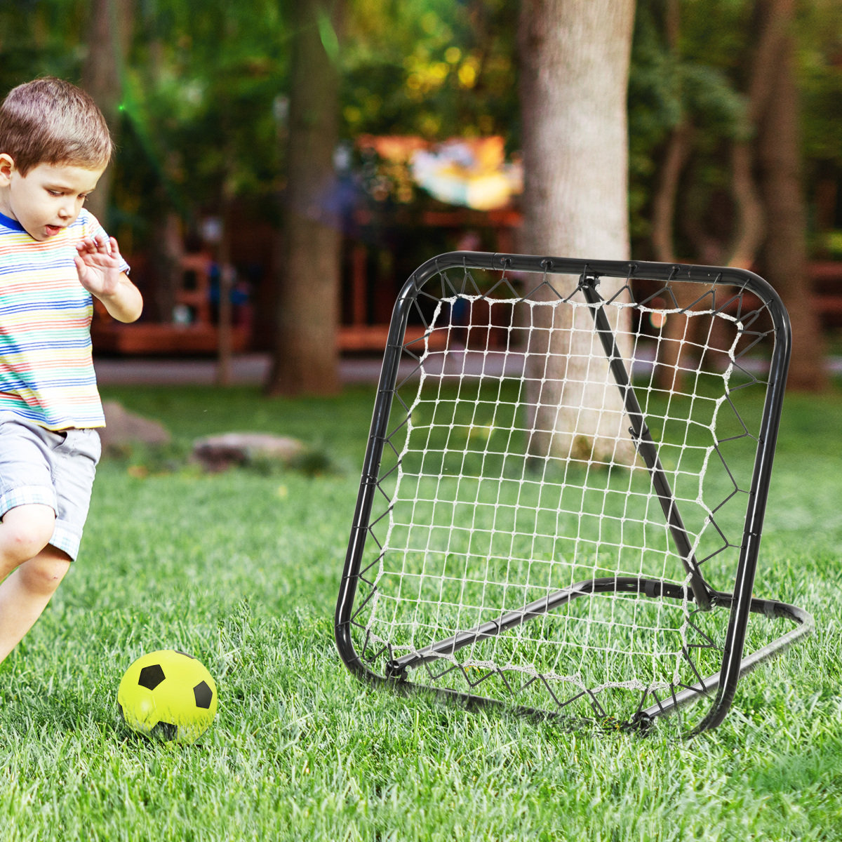 Adjustable Football & Baseball Rebounder Net