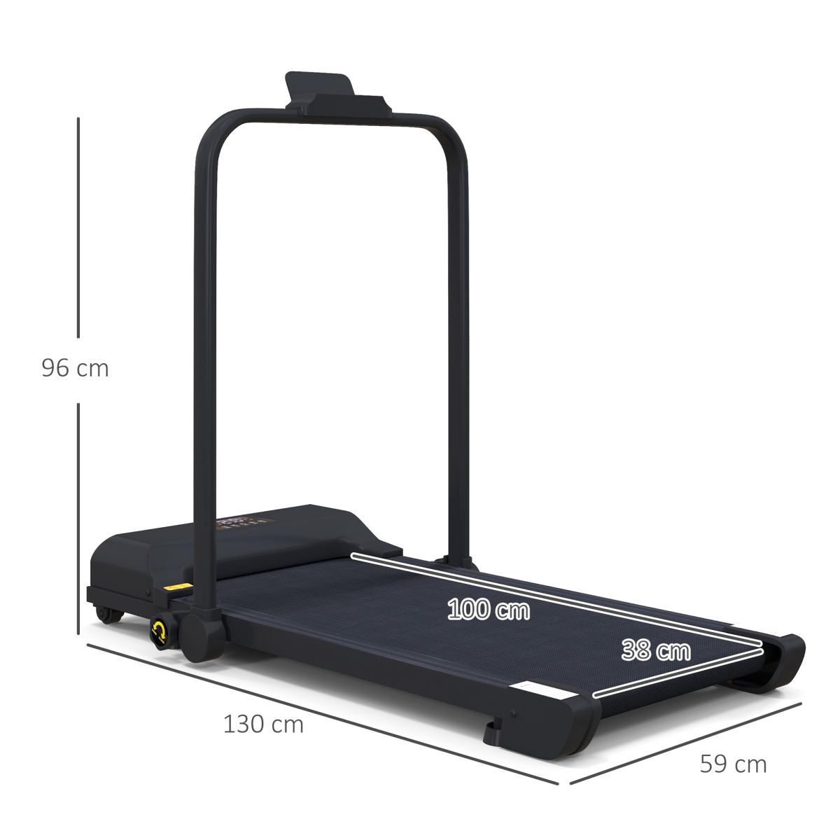 Folding Walking Pad Treadmill – 2.5HP