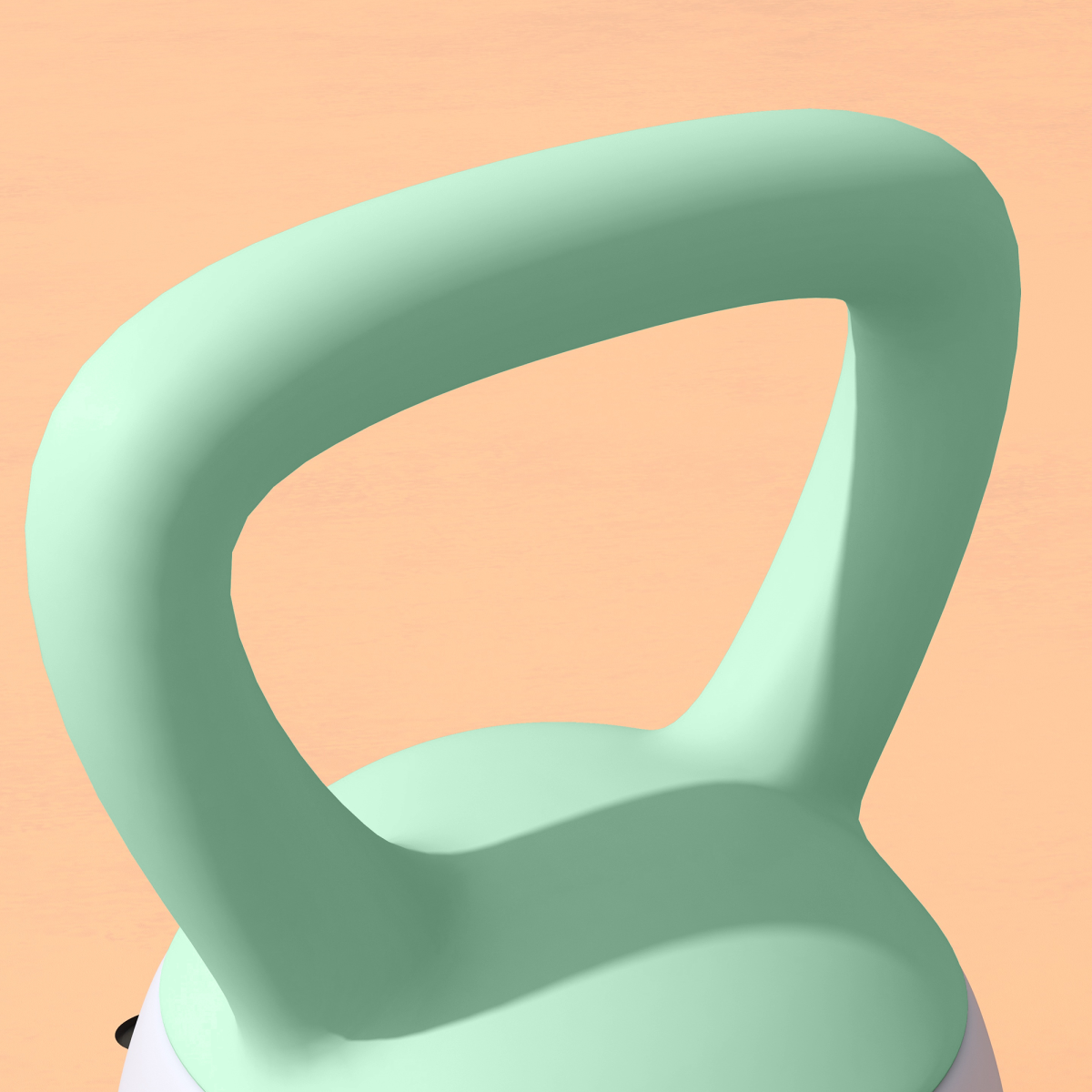 10 kg Soft Kettlebell – Grey & Green