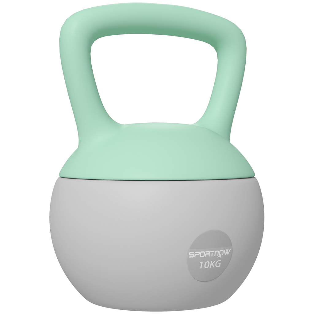 10 kg Soft Kettlebell – Grey & Green