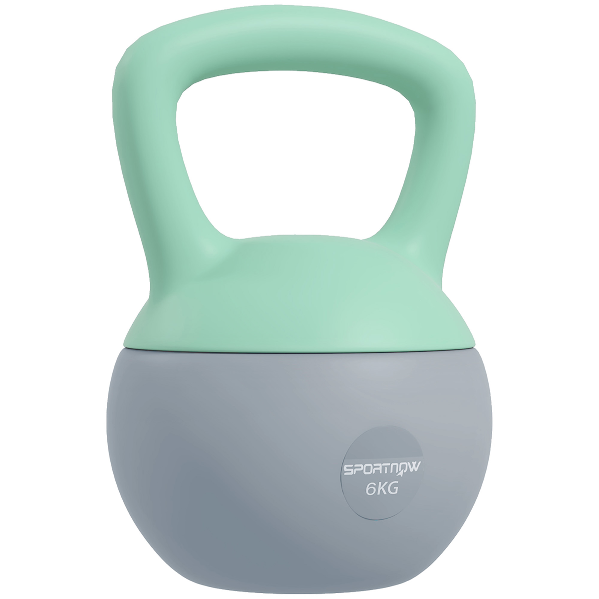 6 kg Soft Kettlebell – Grey & Green