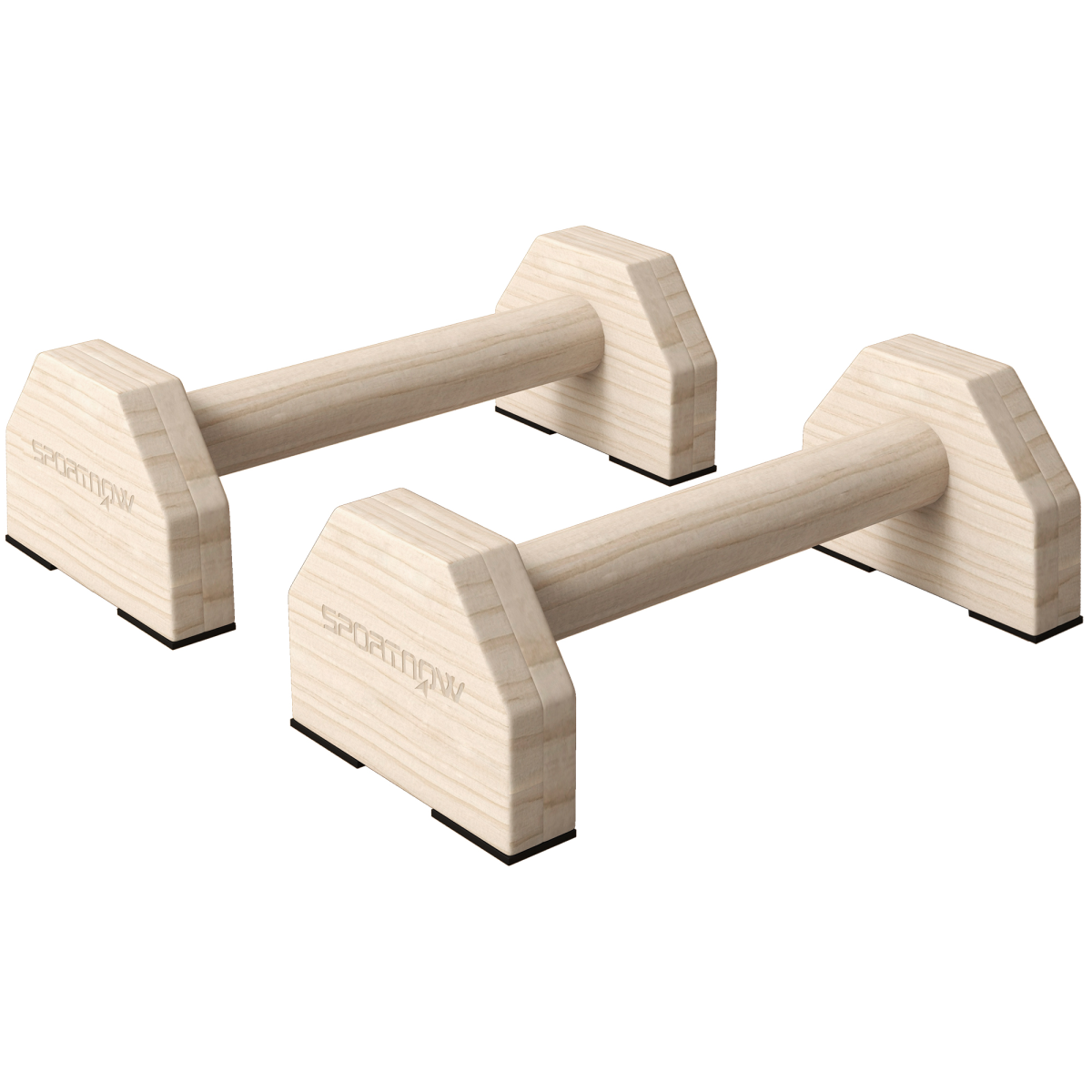 Wooden Parallettes – Push-Up & Calisthenics Bars